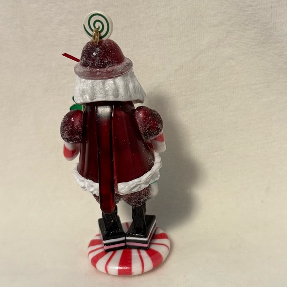 Candy Santa Claus Nutcracker Hallmark Ornament - Picture 4 of 8